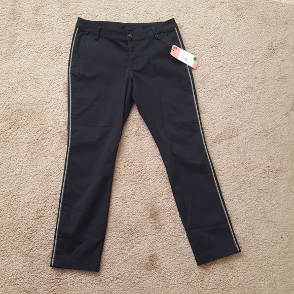 CAbi Pants - Authentic CABi "Washed Black" Straight Leg Pants